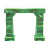 こおりのアーチのアイスグリーンの画像