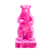 こおりのアートのアイスピンクの画像