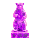 こおりのアートのアイスパープルの画像