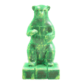 こおりのアートのアイスグリーンの画像