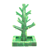 こおりのツリーのアイスグリーンの画像