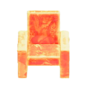 こおりのイスのアイスオレンジの画像