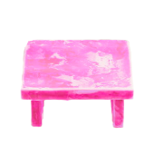 こおりのテーブルのアイスピンクの画像