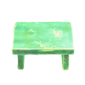 こおりのテーブルのアイスグリーンの画像