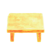 こおりのテーブルのアイスイエローの画像