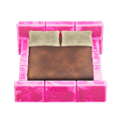 こおりのベッドのアイスピンクの画像