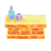 こおりのカウンターのアイスイエローの画像