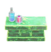 こおりのカウンターのアイスグリーンの画像