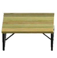 アイアンウッドテーブルのオールドの画像