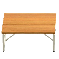 アイアンウッドテーブルのオークの画像