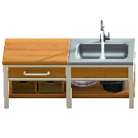 アイアンウッドキッチンのオークの画像