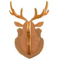 しかのオブジェのナチュラルの画像