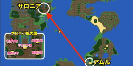 サロニア：ピクセルの行き方画像