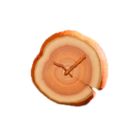 まるたのかべかけどけいのオレンジウッドの画像