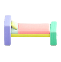 つみきベッドのパステルの画像