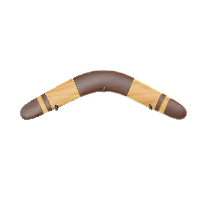 ブーメランのナチュラルの画像