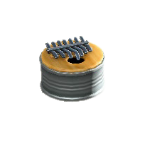 あきかんカリンバの無地の缶の画像