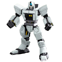 ヒーローロボのホワイトの画像