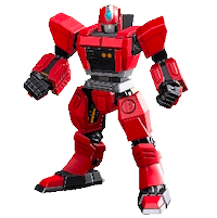 ヒーローロボのレッドの画像