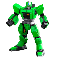 ヒーローロボのグリーンの画像