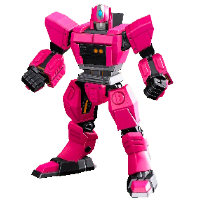 ヒーローロボのピンクの画像