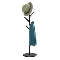 アイアンハンガースタンドのネイビーの画像