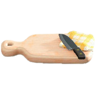 カッティングボードのイエローの画像