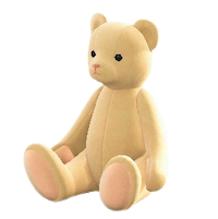 クマのトクダイちゃんのなしの画像