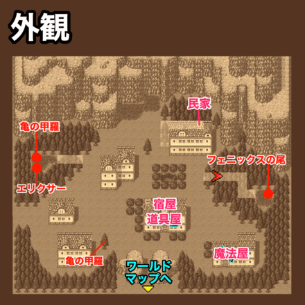 レプリト外観：ピクセルマップ