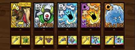 耐久力が低いキャラは装備でHPを盛る