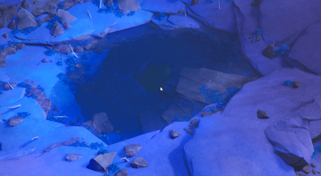 地下遺跡が姿を表す