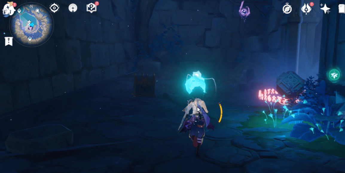 地下遺跡のギミックを攻略