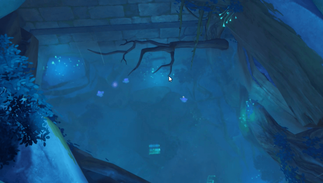 水が引いて最下層階に行ける