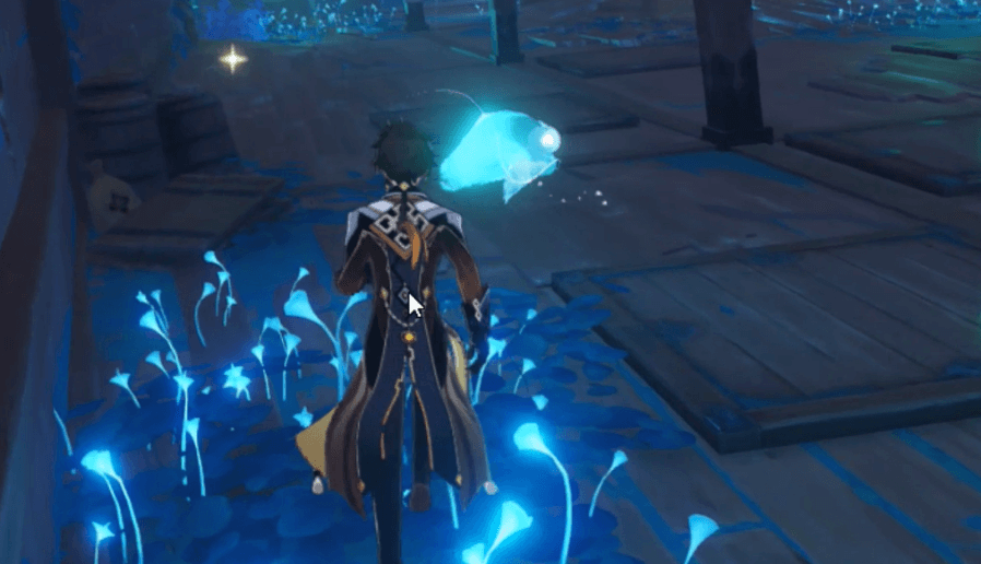 仙霊とともに下に行く