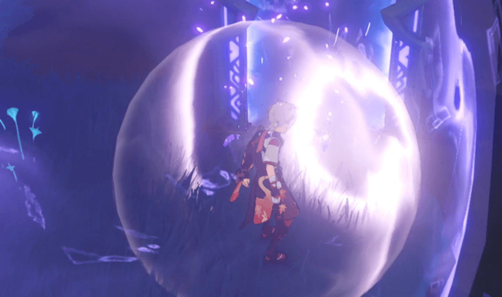 結界の中に侵入