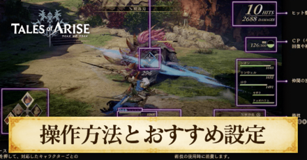 操作方法とおすすめ設定｜画面の見方