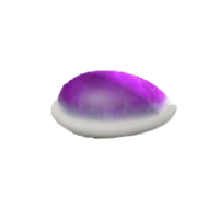 かいがらのスツールのパープルの画像