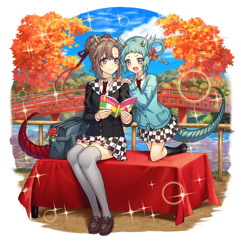 オセロニアの［華やぐ行き先相談］大喬＆小喬の画像