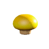 キノコのスツールのきいろキノコの画像