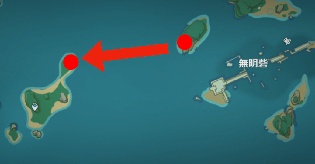 無相の門による移動