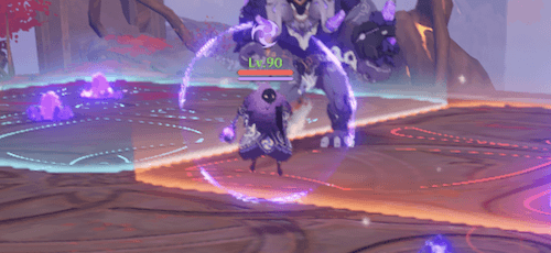 アビスの魔術師・雷の攻撃パターン