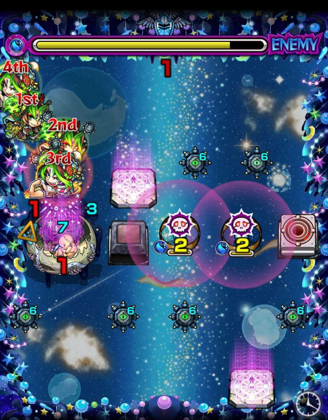 ノクターン ステージ4 クロスドクロ処理後