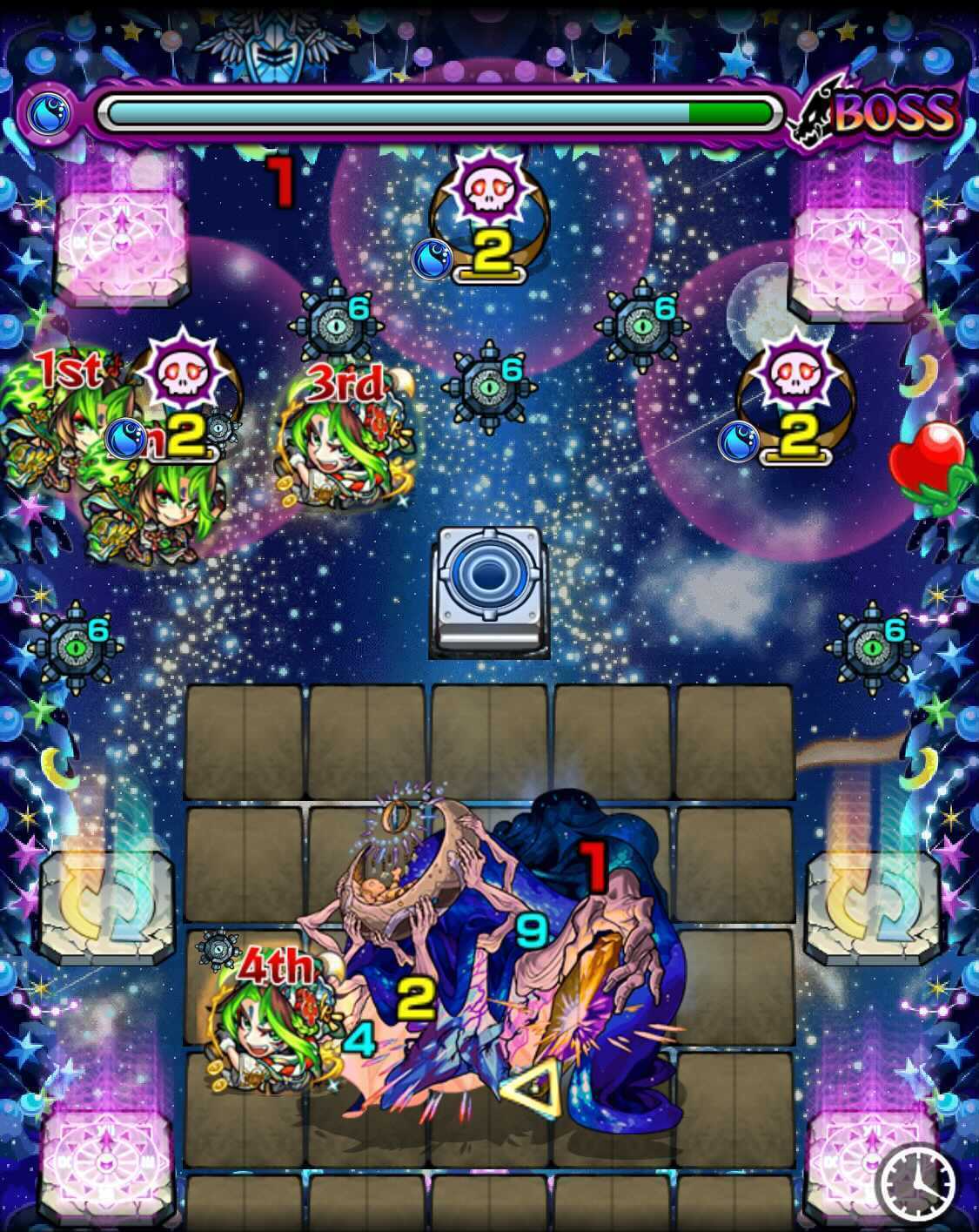 ノクターン ボス1 クロスドクロ処理後