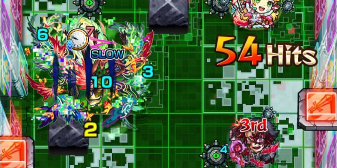 ドクロで敵を遅延させる