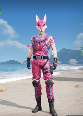 ピンク・マジック怪盗団：狐先生(前)