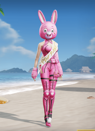 ピンク・マジック怪盗団：兎お姉さん(前)