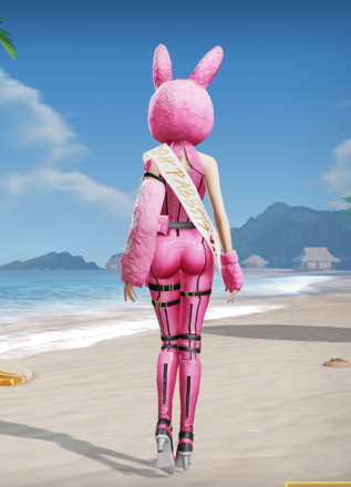 ピンク・マジック怪盗団：兎お姉さん(後)