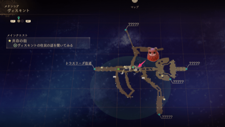 ヴィスキントのマップ画像