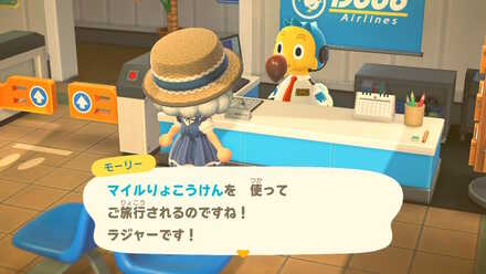 住民厳選や金策には「マイルりょこうけん」