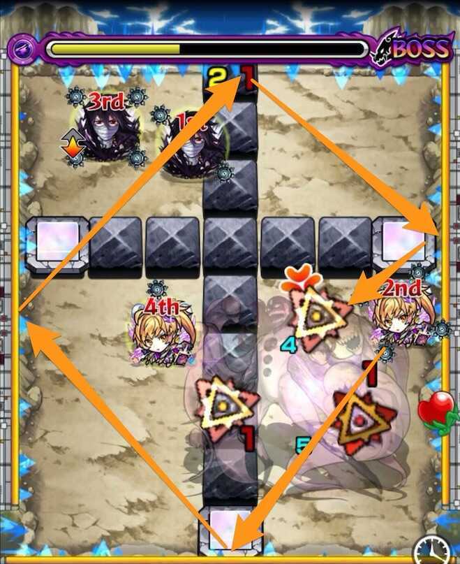 藍染惣右介 ボス3 ルート例